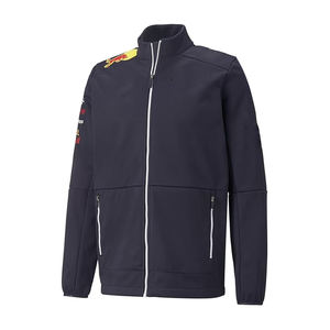 Blouson de moto pour homme, col montant, devant, écologique, coupe-vent, style urbain, léger, fermeture éclair, personnalisable, vente en gros - Product Image 5