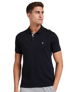 Logo professionnel le plus vendu imprimé en coton pour hommes pour Polo T-Shirt coupe régulière à manches courtes motif uni texturé - Product Image 1