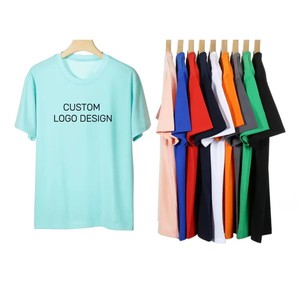 Camisetas de Fabricantes de Ropa de Bangladesh, Ropa para Hombre, Camisetas de Talla Grande para Hombre, Camisetas Lisas de Mezcla de Algodón, Camisetas Azules Personalizadas para Niños - Product Image 3