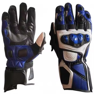 Gants de moto en cuir véritable de haute qualité nouveau Design gants de course confortable peau de mouton mode gants de moto en cuir - Product Image 2