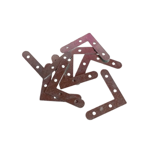 Support d'angle en acier doux Khuniya de 4 pouces pour fenêtres MS, idéal pour les cadres, les grilles et la fixation structurelle, au meilleur prix de gros - Product Image 1