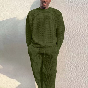 Chándal de algodón de invierno para hombre 2025, chándal deportivo informal de talla grande, nuevo diseño, ropa deportiva, chándales para hombre - Product Image 2