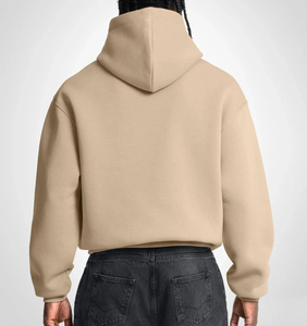 เสื้อฮู้ดดี้ทรงบ็อกซี่สไตล์วินเทจ ทรงโอเวอร์ไซส์ แบบยูนิเซ็กซ์ ดีไซน์ไหล่ตก ให้สัมผัสนุ่มฟูเป็นพิเศษ ผลิตจากผ้าหนา 400 GSM - Product Image 4