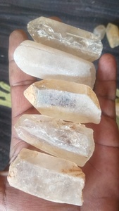 Pointe de cristal de quartz brut naturel, pierre de guérison, énergie spirituelle, méditation, Reiki, décoration, cadeau, fabrication de bijoux - Product Image 4