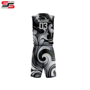 Custom Logo High Quality Sports Sublimation Basketball Uniform New Style Design Men Basketball Uniform Kit sports wear - Product Image 2