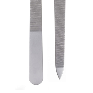 Lime à ongles originale de qualité supérieure Instrument en acier inoxydable double face à triple coupe pour le soin des ongles - Product Image 4