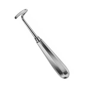 Haute qualité DOYEN raspatoire incurvé droit 175 mm 6.78 "pour adultes ascenseurs Hohmann réutilisables non stériles tranchants - Product Image 1