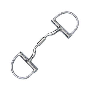 บิตม้าแบบห่วงสแตนเลสคุณภาพสูง ทนทาน สำหรับการขี่ม้าที่สะดวกสบาย-การฝึกขี่ม้า HASHIR INTERNATIONAL - Product Image 2