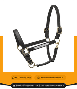 Vente en gros de licol équestre avec plaque signalétique licol en cuir personnalisé portable exportation style supérieur bride inégalée abordable - Product Image 2