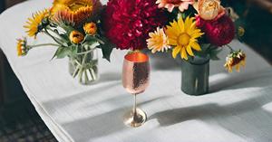 Handcrafted Premium Copper Wine Goblets Royal Chalice Flutes Pure Copper Beer Glasses Hammered Finish for Champagne Cup - Product Image 4