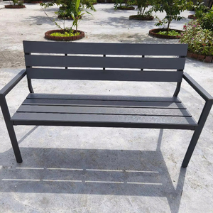 Outdoor <b>Garden</b> <b>Wooden</b> Bench <b>Chair</b> For 2 Persons Outdoor Back Bench Furniture For <b>Garden</b> Park - Product Image 1