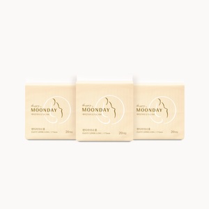 Happy Moonday - Toallas Sanitarias Grandes de Algodón Orgánico con Alta Absorbencia y Estructura Transpirable Ultra Suave para la Higiene Femenina - Product Image 4