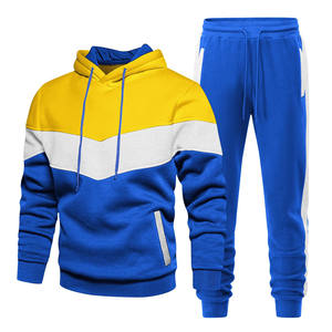 Conjuntos Deportivos de Alta Calidad 2025, 100% Algodón, con Logotipo Personalizado, Conjuntos Deportivos Unisex, Sudadera con Capucha y Pantalones Deportivos para Hombre, Conjunto de 2 Piezas - Product Image 2