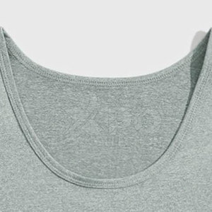 เสื้อกล้ามผลิตจากวัสดุที่ดีที่สุดเสื้อกล้ามออกแบบโลโก้ได้ตามต้องการ - Product Image 5