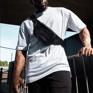 2025 Offre Spéciale de haute qualité 100% coton Gym T-Shirt pour hommes impression personnalisée avant Logo-T-shirt vierge - Product Image 3