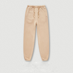 Pantalones de chándal lavados a la piedra GSM 360 para hombre, pantalones de chándal holgados de ácido, alta elasticidad, antiarrugas, personalizables, deportivos, de verano - Product Image 5