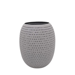 Bougie Votive ronde en fer couleur or et noir Votive pour Table de maison et décoration de noël en vrac - Product Image 3