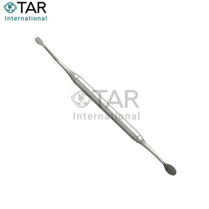 ตะไบกระดูกแบบสองชั้นทำจากสเตนเลสสตีลขัดเงาอุปกรณ์ทางการแพทย์สำหรับทำฟันการปลูกถ่ายกระดูกแบบพรีเมี่ยม - Product Image 4