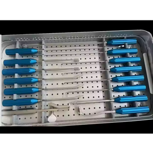 Ensemble d'instruments orthopédiques en acier de haute qualité pour la chirurgie de l'arthroscopie du genou en médecine sportive, certification CE, 1 an - Product Image 2