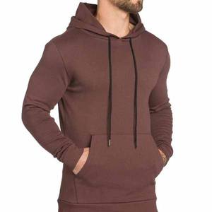 Sudadera con capucha unisex de alta calidad OEM Jersey de invierno con logotipo Bordado de lana pesada Lisa-Sudadera de algodón de gran tamaño para hombre - Product Image 1