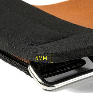 Gym <b>Wrist</b> Straps Custom Lifting grip pads <b>Band</b> <b>For</b> Fitness 2025 WeightLifting grip pads - Product Image 4