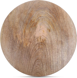 Handcrafted Eco-Friendly Wooden <b>Rolling</b> <b>Pin</b> Chakla Set | Indian Roti Maker Board | Customized Brown Wood Kitchen Utensils | Bulk - Product Image 3