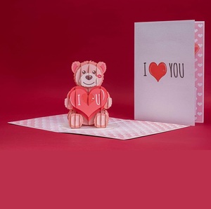 Thiệp chúc mừng ngày lễ tình nhân 3D bằng giấy tôi yêu bạn ngày lễ tình nhân - Product Image 3