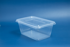 Fiambrera transparente apta para microondas, contenedores de alimentos, contenedor de plástico <span class=keywords><strong>rectangular</strong></span> desechable transparente con tapa para proveedor de alimentos - Product Image 3