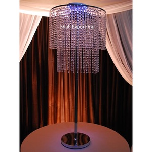 Grossiste Décoration de mariage Lustre de table en cristal Pièce maîtresse pour événement, fête, cérémonie Fournitures de décoration - Product Image 5