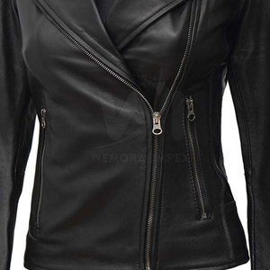 Chaqueta de Cuero para Mujer, Estilo Casual, a Prueba de Viento, para Uso en Exteriores - Product Image 4