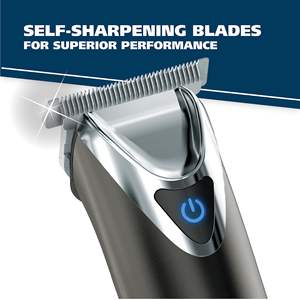 Rasoirs électriques pour hommes en acier inoxydable, rechargeables, tondeuses à barbe tout-en-un, alimentation par batterie USB, tondeuses pour nez et oreilles Plus - Product Image 5