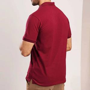 Polos de algodón de talla grande, transpirables, antibolitas, de Color sólido para hombre, de talla grande, venta al por mayor, polos lisos de alta calidad para hombre - Product Image 6
