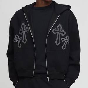 ชุดวอร์มสำหรับผู้ชายชุดวอร์มอินเทรนด์ระบายอากาศได้ดีปักโลโก้ตามสั่งสำหรับฤดูหนาว - Product Image 2