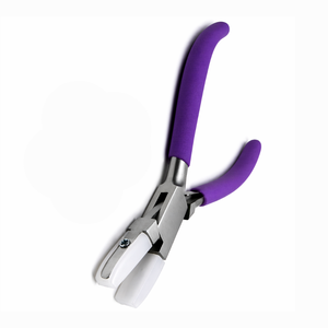 Professional <b>Nylon</b> Jaw Pliers Flat Nose Jewelry Tool Scratch Free Wire Work Craft Pliers Ergonomic Non <b>Slip</b> Grip - Product Image 1