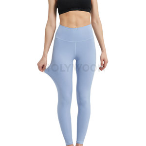Elegant Look Yoga <b>Leggings</b> with Elastic Waistband Solid <b>Pattern</b> High Quality Quick Dry & Breathable for Home & Outdoor Use - Product Image 4
