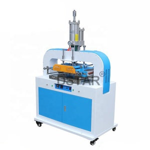 Máquina de Estampado en Caliente Neumática DX-H400T en Venta, Máquina de Estampado en Caliente Semiautomática para Productos Textiles - Product Image 1