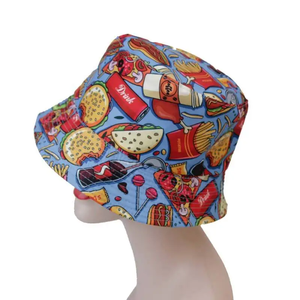 Sombrero de Pescador Reversible de Algodón con Diseño a Cuadros para Protección Solar en Verano - Product Image 6