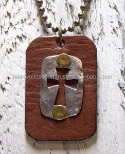 Collier pendentif Aegishjalmr Viking forgé sur mesure pour hommes et femmes, croix celtique, talisman, symbole religieux chrétien, bijoux en alliage - Product Image 5