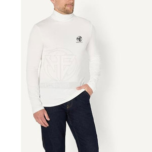 Soft Fabric Full Sleeve Warm Mock <b>Neck</b> Fashion Top for Daily Outdoor Wear <b>Men</b> <b>Turtle</b> <b>Neck</b> Shirt - Product Image 3