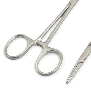 Pince manuelle Mayo Hegar personnalisée, instrument médical réutilisable, porte-aiguille en acier inoxydable, bois, logo imprimé électrique - Product Image 2