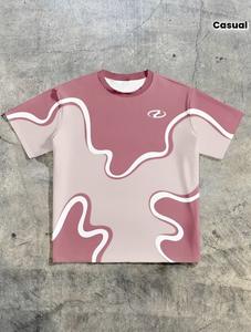 T-shirt en tricot formel OEM ODM, design personnalisé, stock disponible en plusieurs couleurs, tissu respirant à séchage rapide, 100% coton, unisexe - Product Image 6