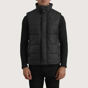 Chaleco Acolchado Negro Bryan para Deportes al Aire Libre - Product Image 5