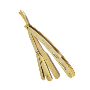 ซัพพลายเออร์ที่ดีที่สุด Pissco สำหรับมีดโกนหนวดและกำจัดขน มีดตัดผมสำหรับร้านตัดผม อุปกรณ์ซอยผม มีดโกนคมตรง สแตนเลสสตีล - Product Image 4