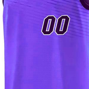 Maillot de basket-ball réversible personnalisé personnalisable pas cher 100% polyester respirant ensemble d'uniformes de basket-ball d'entraînement pour hommes - Product Image 6