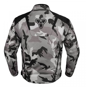 Chaqueta Deportiva Corta para Hombre, Chaqueta de Motocicleta, Tejido Cordura Resistente, Diseño Ventilado y Resistente a la Intemperie, Cortavientos - Product Image 3
