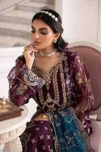 Robe traditionnelle indienne et pakistanaise de style vêtements Georgette Anarkali avec Designer Dupatta pour les femmes fête porter une belle robe - Product Image 3