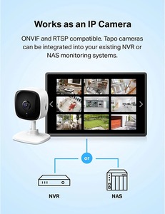 Tplink tapo 2K กล้องรักษาความปลอดภัยในร่ม WiFi 2แพ็ค (เทป C110P2) - Product Image 6