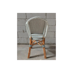 Elegantes sillas de comedor de ratán de estilo parisino, muebles para el hogar de granja con clase para su comedor - Product Image 5