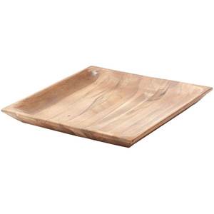 Plateau en bois de forme ovale de meilleure qualité avec poignées en métal doré à vendre au prix le plus bas - Product Image 6