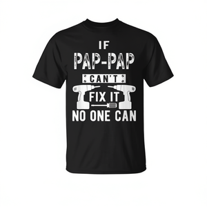 Camiseta para abuelo: si Papá no puede arreglarlo, nadie puede! Camisetas Promocionales - Product Image 3